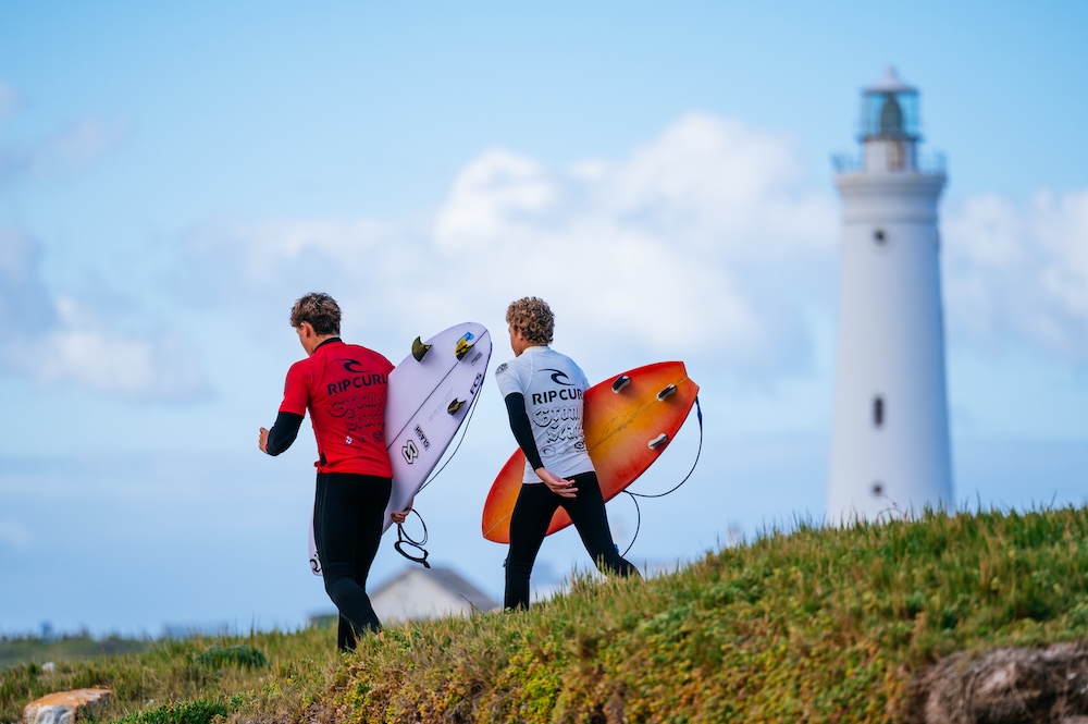 High Performance Surfing on Day One Of The Rip Curl GromSearch, Seal Point, Cape St Francis. 2 Pre%20heat RipCurlGromSearch KM1 0864 Kody%20McGregor